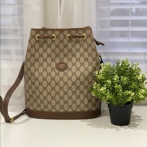 Authentic Vintage Gucci Bucket Bag